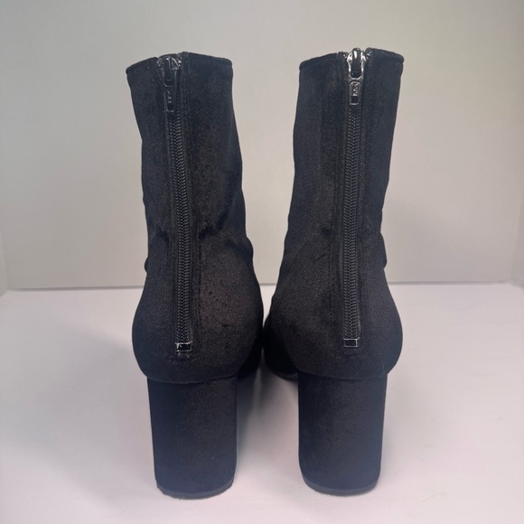 Free People Cecile Suede Ankle Block Heel Boots Sz 8 - Picture 6 of 15